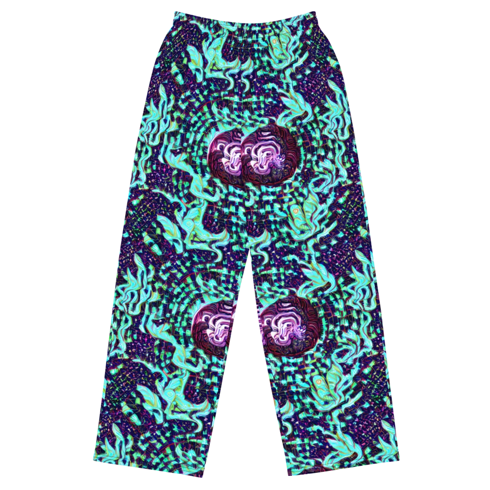 Midnight Electric on Wide-Leg Pants — Front