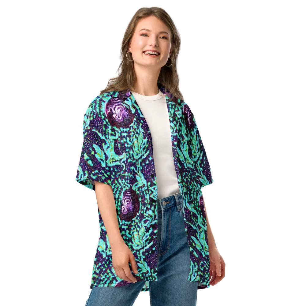Midnight Electric on Button Shirt — Front
