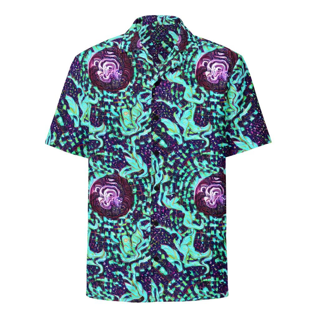 Midnight Electric on Button Shirt — Front