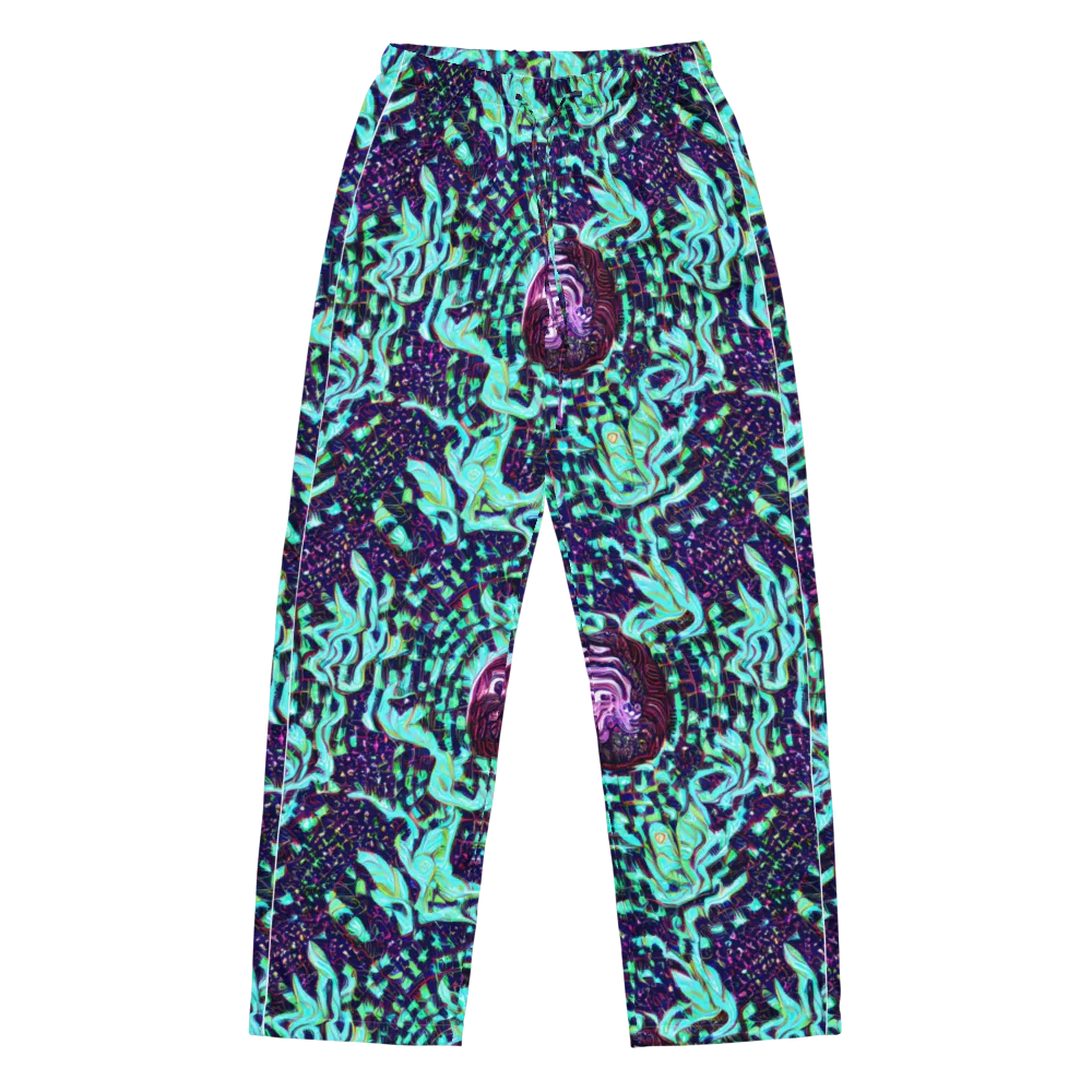 Midnight Electric on Women's Pajama Pants — Front