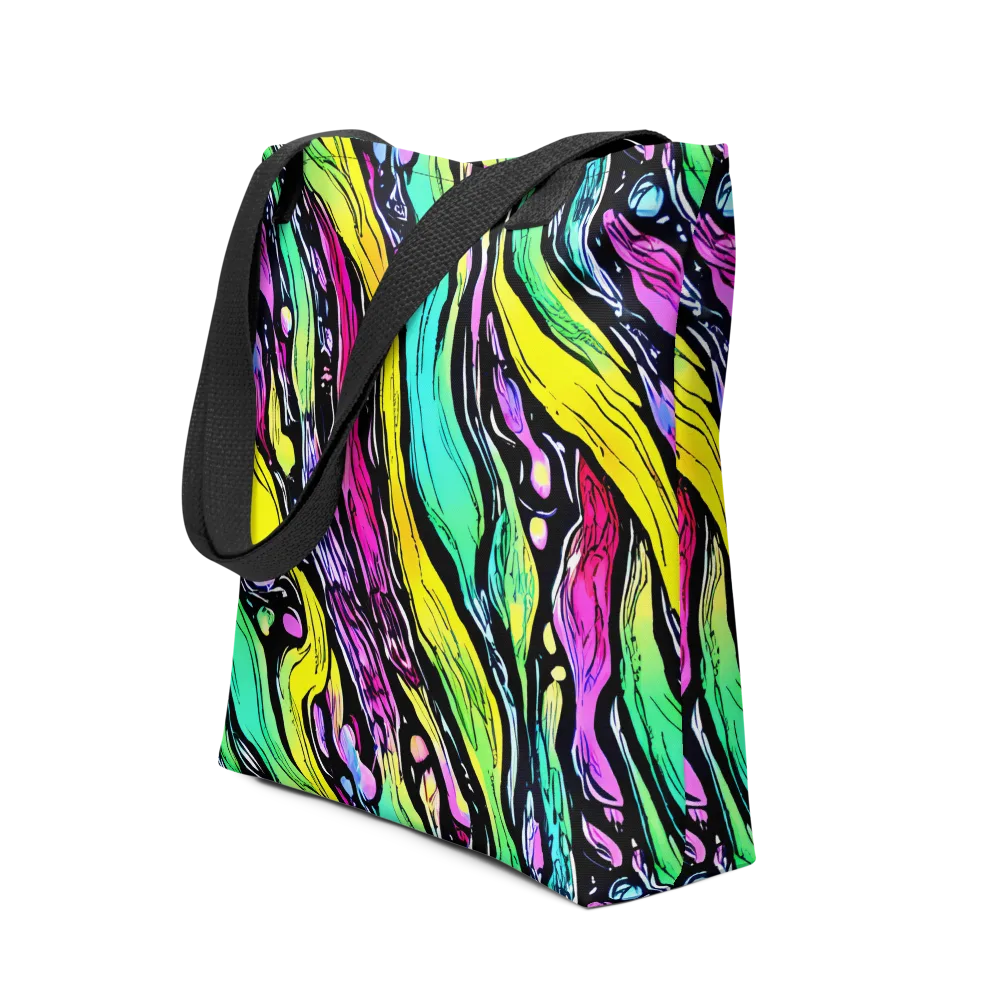Neon Wildwater on Tote Bag — Front
