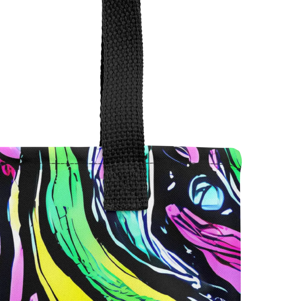 Neon Wildwater on Tote Bag — Product details