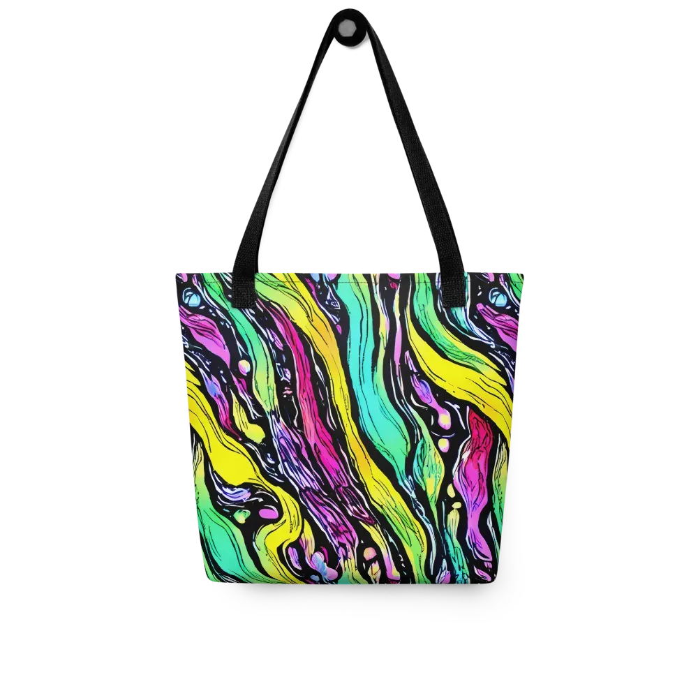 Neon Wildwater on Tote Bag — Front