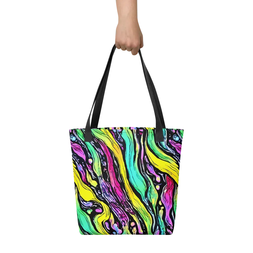 Neon Wildwater on Tote Bag — Front