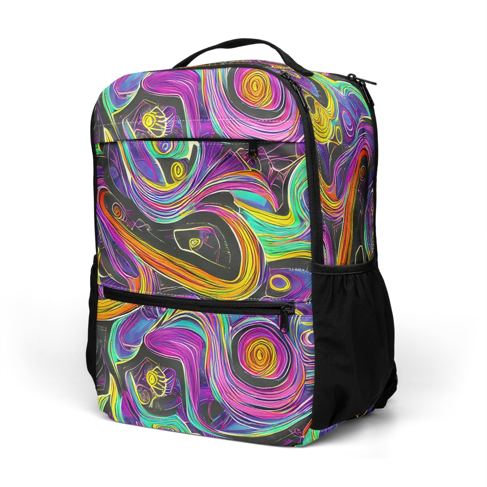 Sonic Spiral on Utility Backpack — Left Front