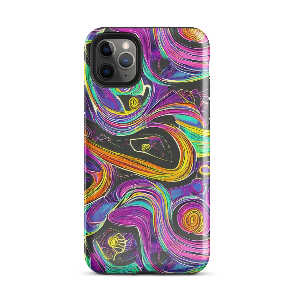 Sonic Spiral on Tough Case for iPhone® — Front