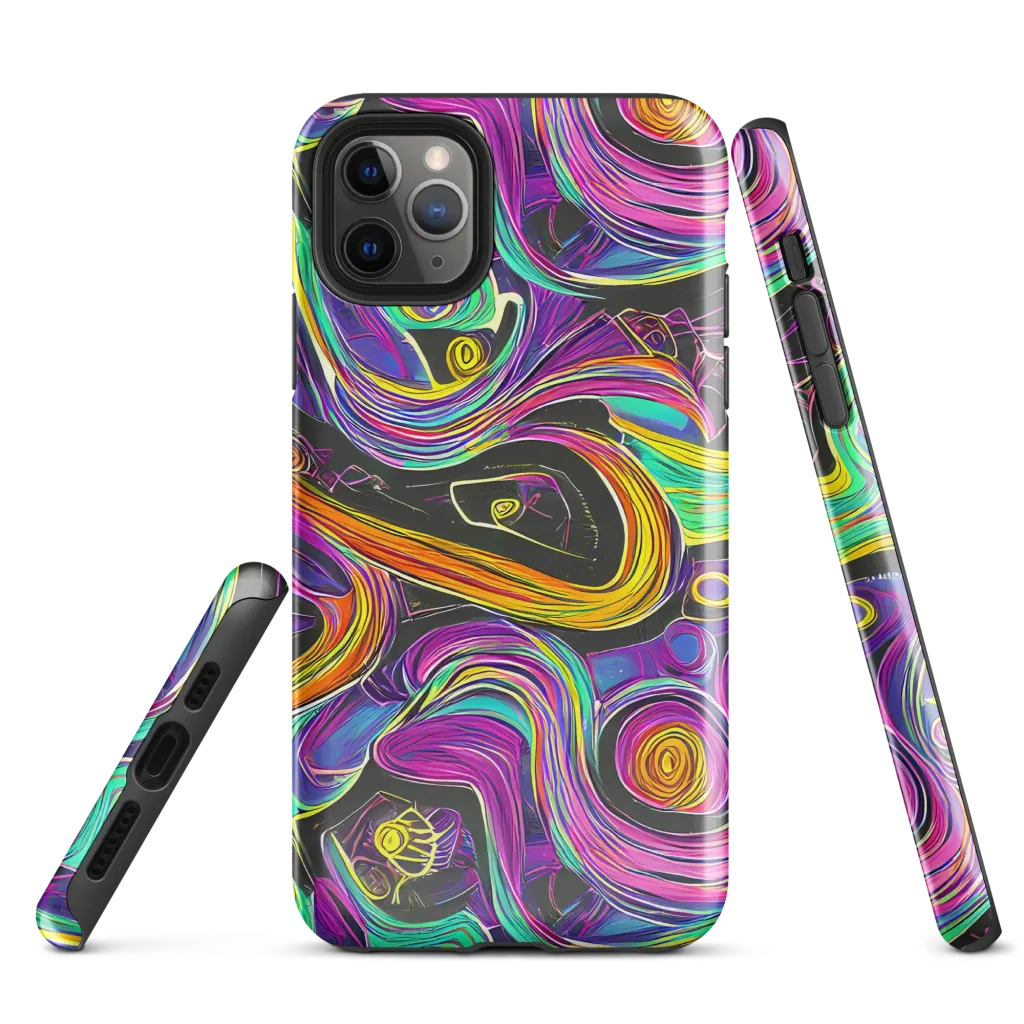 Sonic Spiral on Tough Case for iPhone® — Front