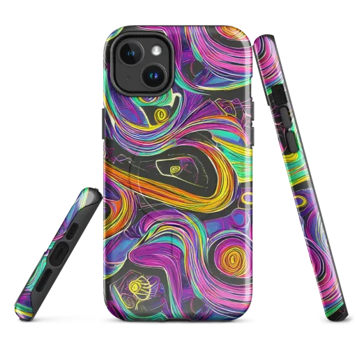 Sonic Spiral on a MagSafe Tough Case for iPhone®