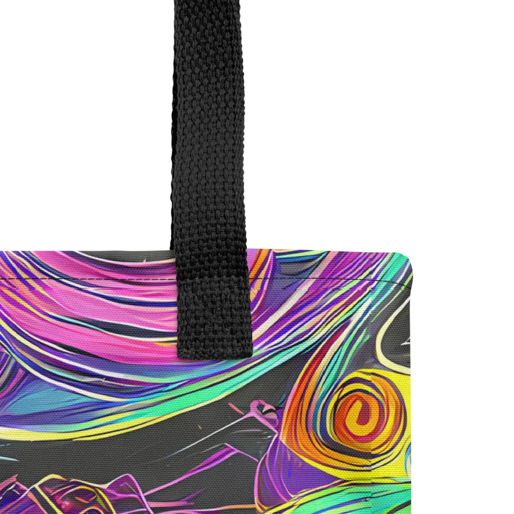 Sonic Spiral on Tote Bag — Product details