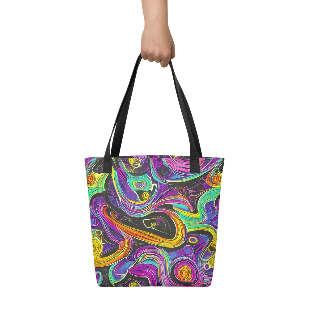 Sonic Spiral on Tote Bag — Front
