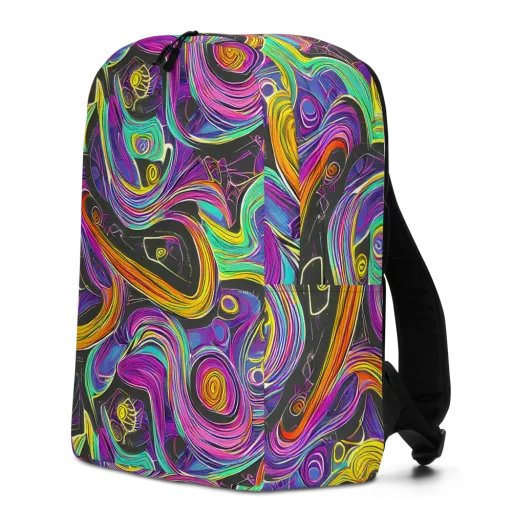 Sonic Spiral on a Minimalist Backpack