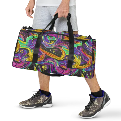 Sonic Spiral on a Duffle Bag