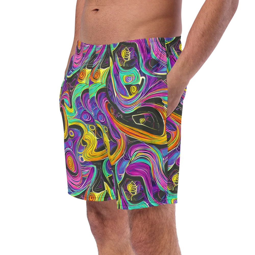 Sonic Spiral on Swim Trunks — Left Front