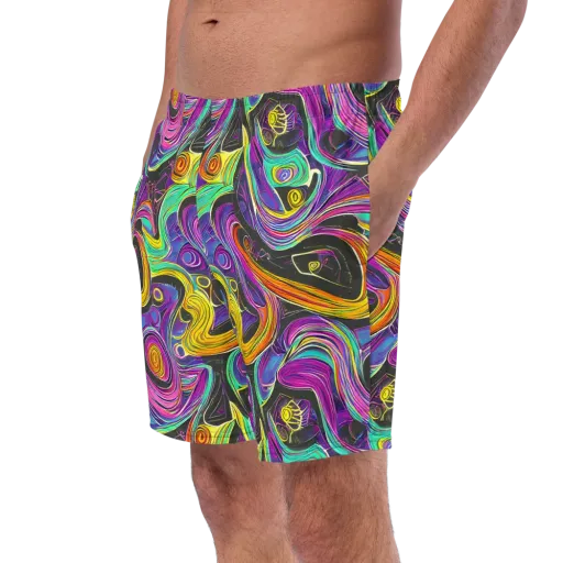 Sonic Spiral on a Swim Trunks