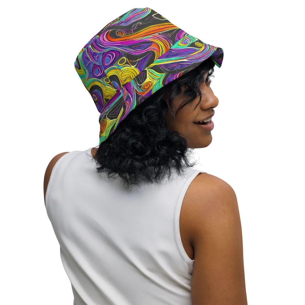Sonic Spiral on Reversible Bucket Hat — Right Outside