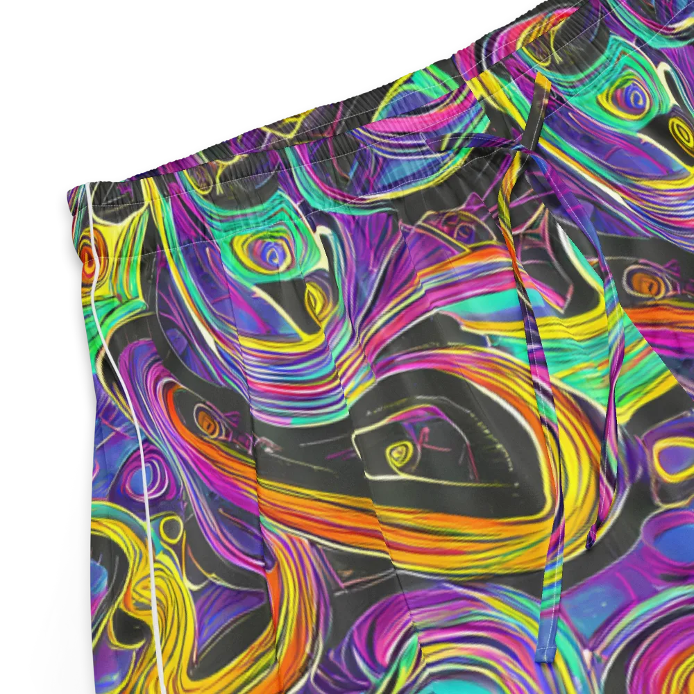 Sonic Spiral on Women's Pajama Shorts — Product details