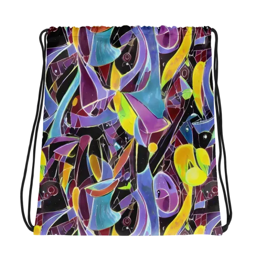 Spectrum Circuit on a Drawstring Bag