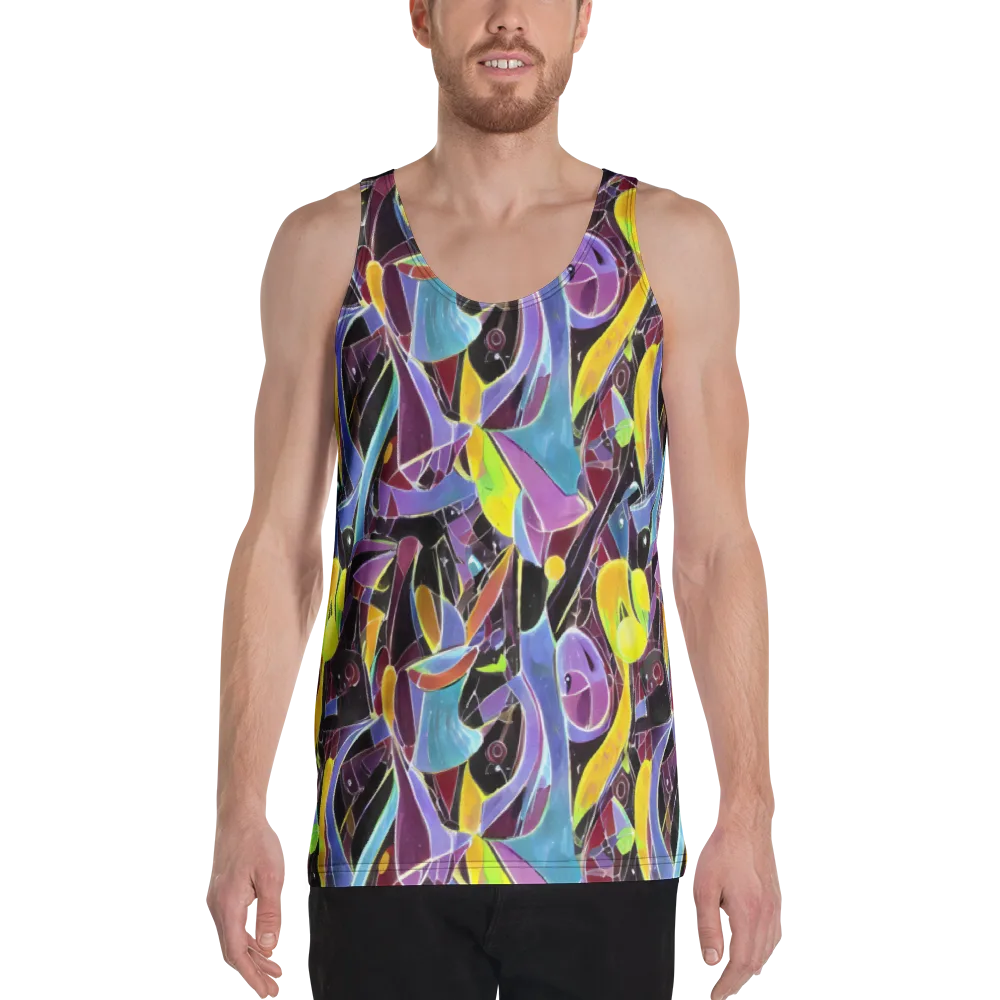 Spectrum Circuit on Men's Tank Top — Front