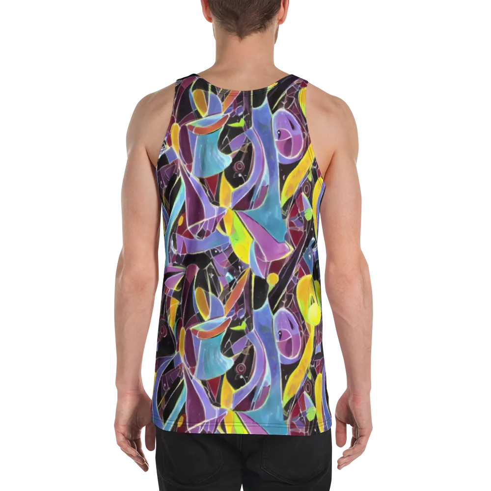 Spectrum Circuit on Men's Tank Top — Back