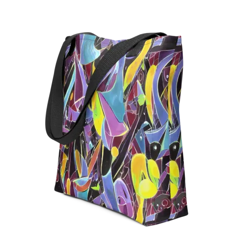 Spectrum Circuit on a Tote Bag