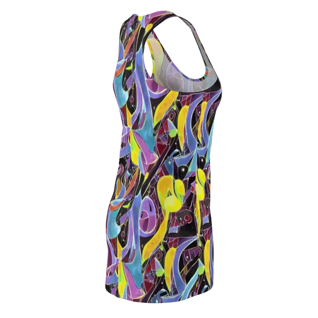 Spectrum Circuit on Racerback Dress — Back Side