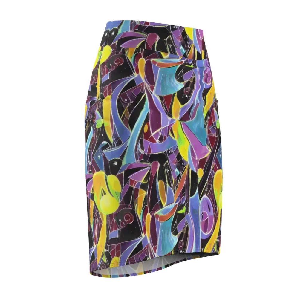Spectrum Circuit on Pencil Skirt — Front Side