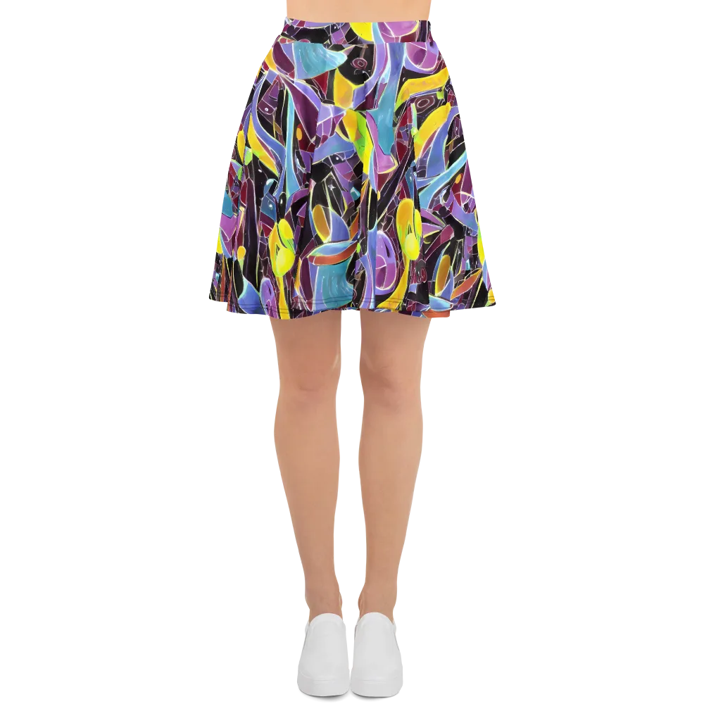 Spectrum Circuit on Skater Skirt — Front