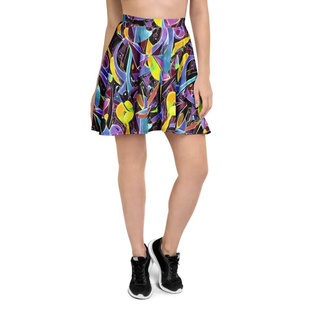 Spectrum Circuit on Skater Skirt — Front