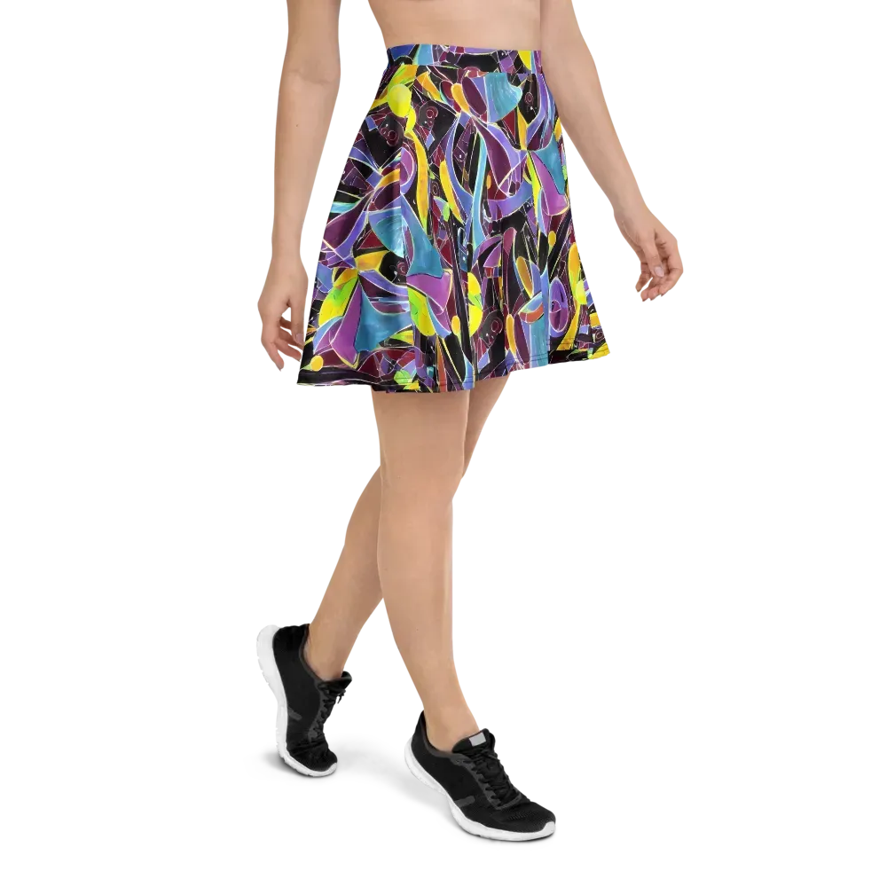 Spectrum Circuit on Skater Skirt — Right
