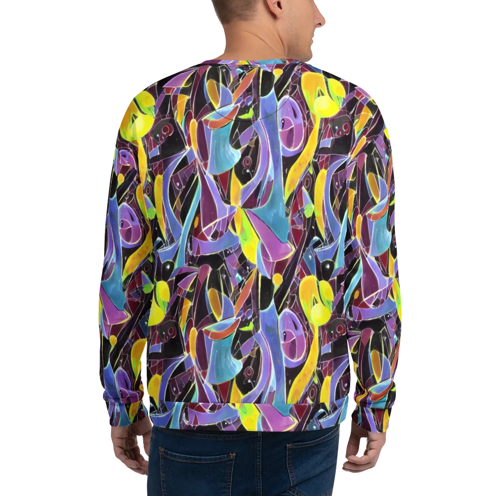 Spectrum Circuit on Sweatshirt — Back