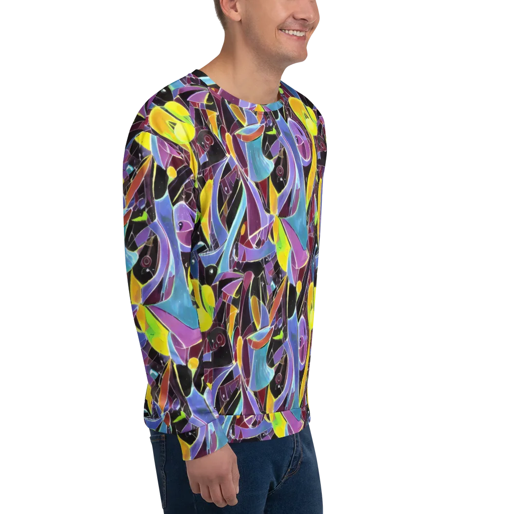 Spectrum Circuit on Sweatshirt — Right Front