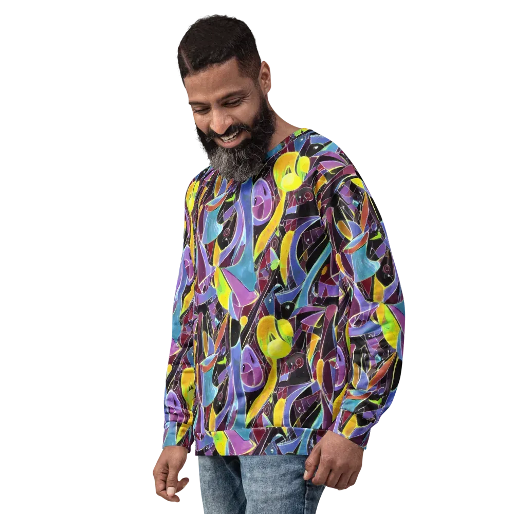 Spectrum Circuit on Sweatshirt — Left Front