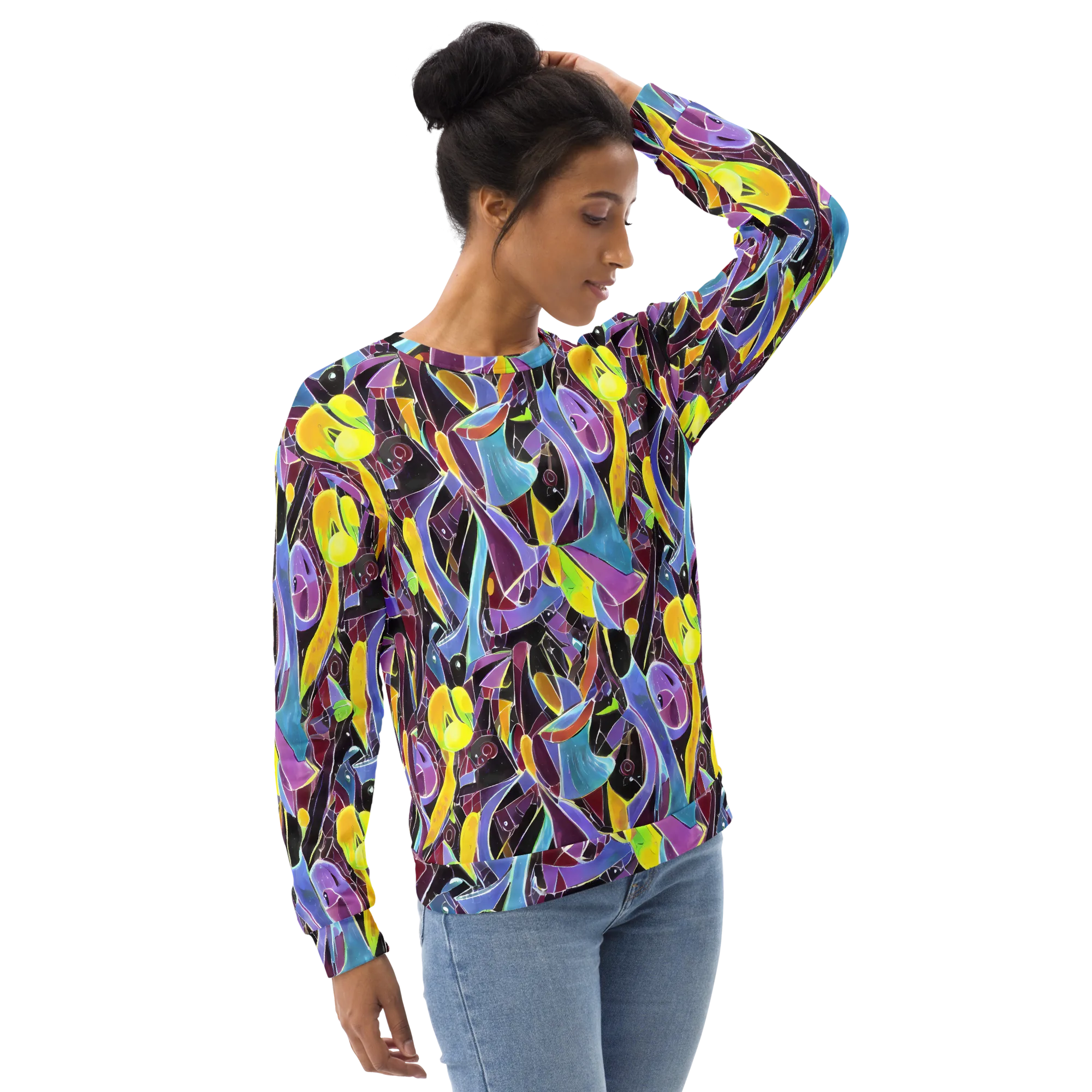 Spectrum Circuit on Sweatshirt — Right Front