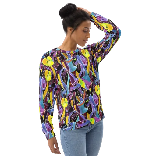 Spectrum Circuit on a Sweatshirt