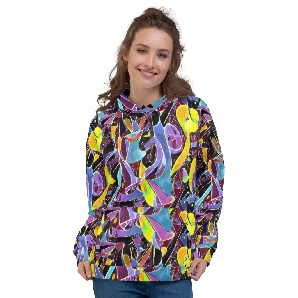 Spectrum Circuit on Hoodie — Front