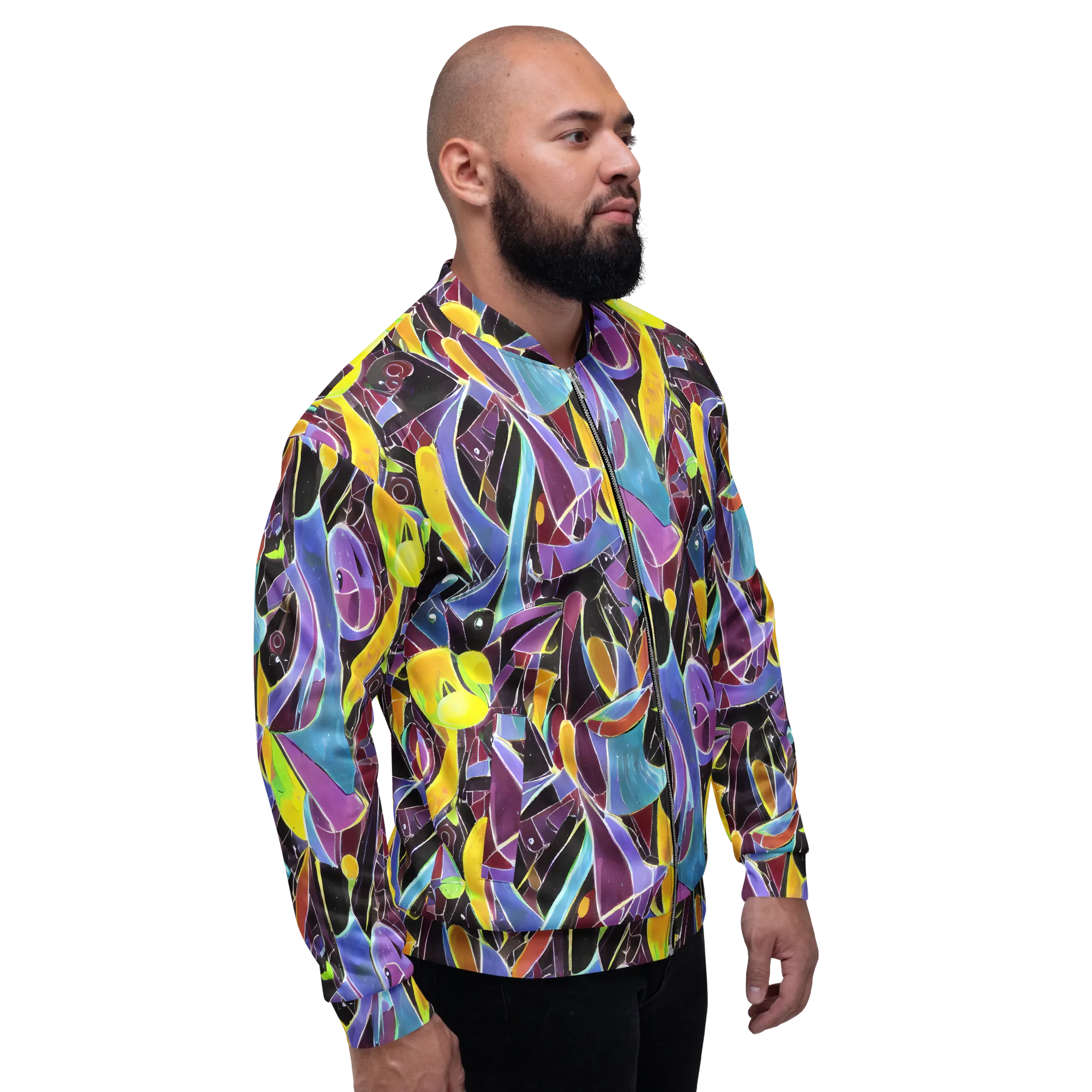 Spectrum Circuit on Bomber Jacket — Right
