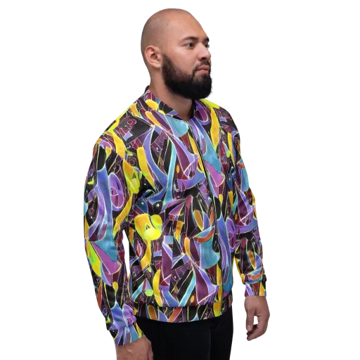 Spectrum Circuit on a Bomber Jacket