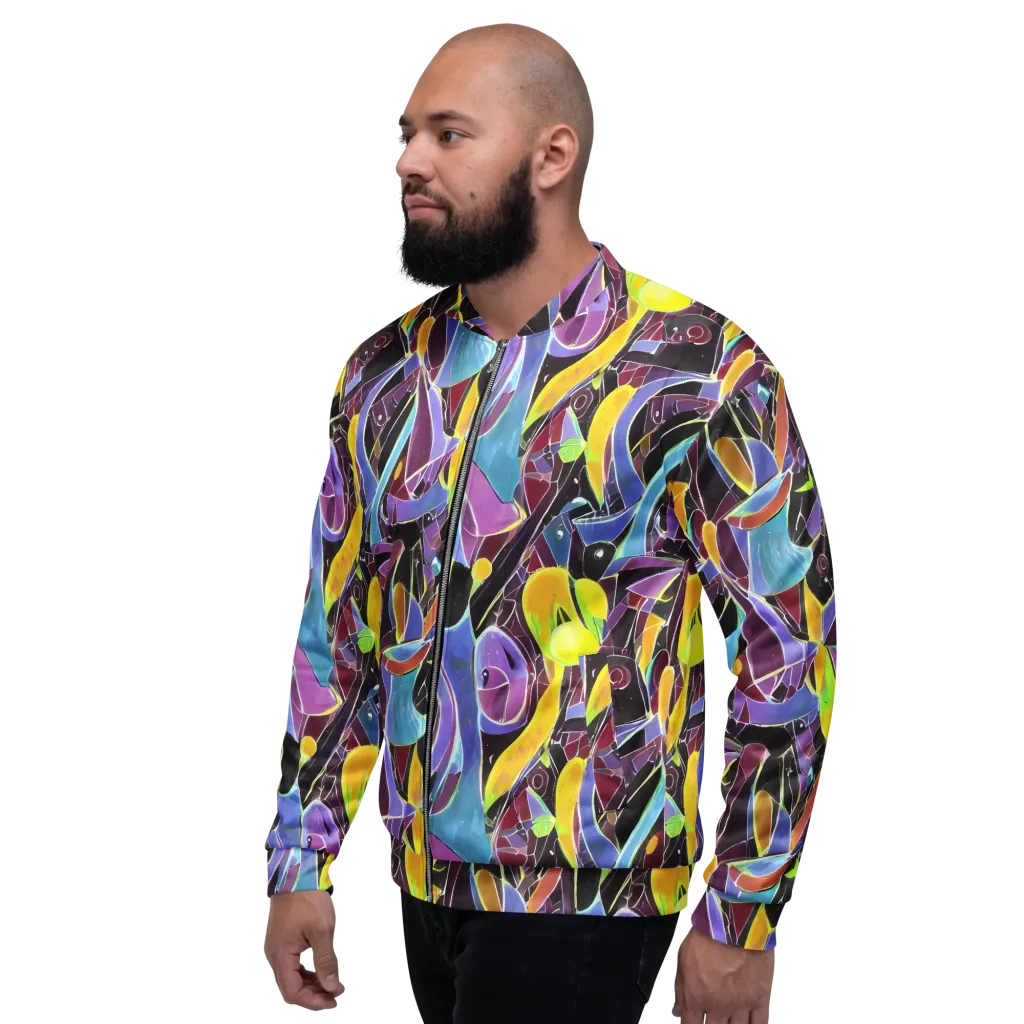 Spectrum Circuit on Bomber Jacket — Left