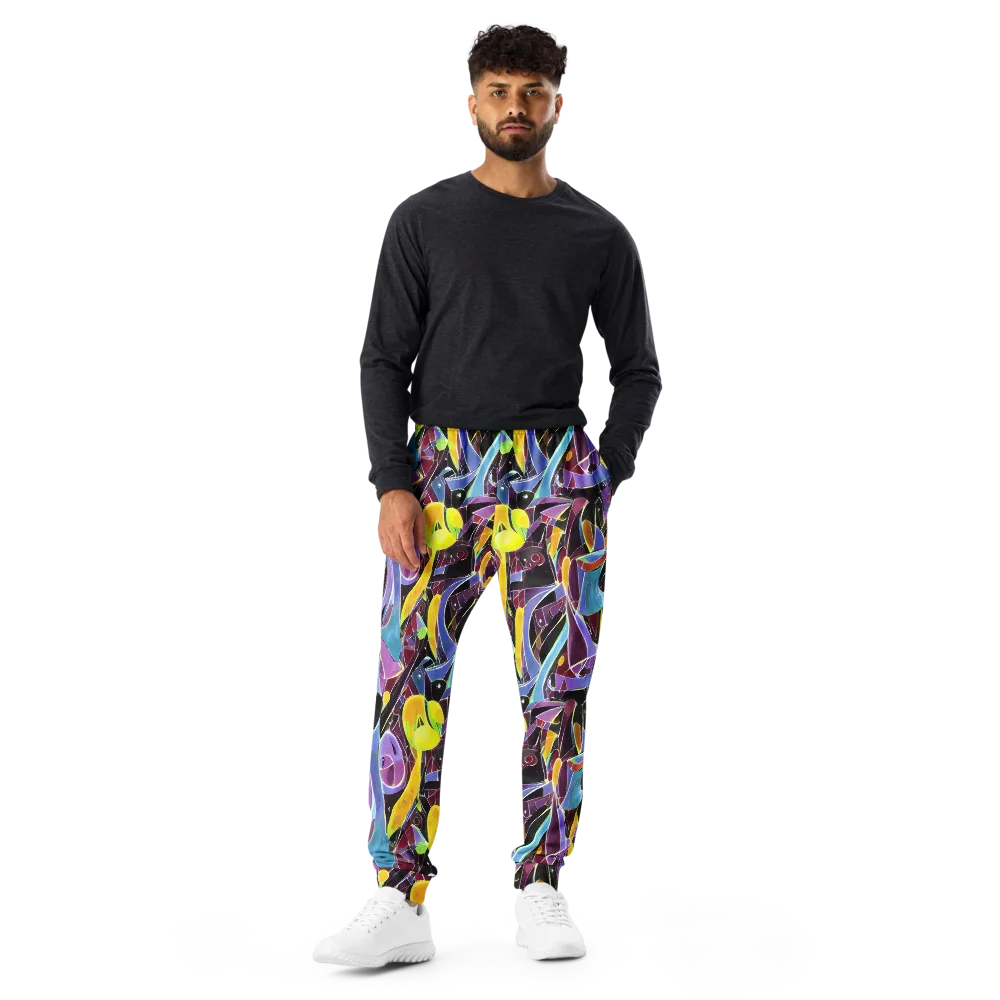 Spectrum Circuit on Men's Joggers — Front