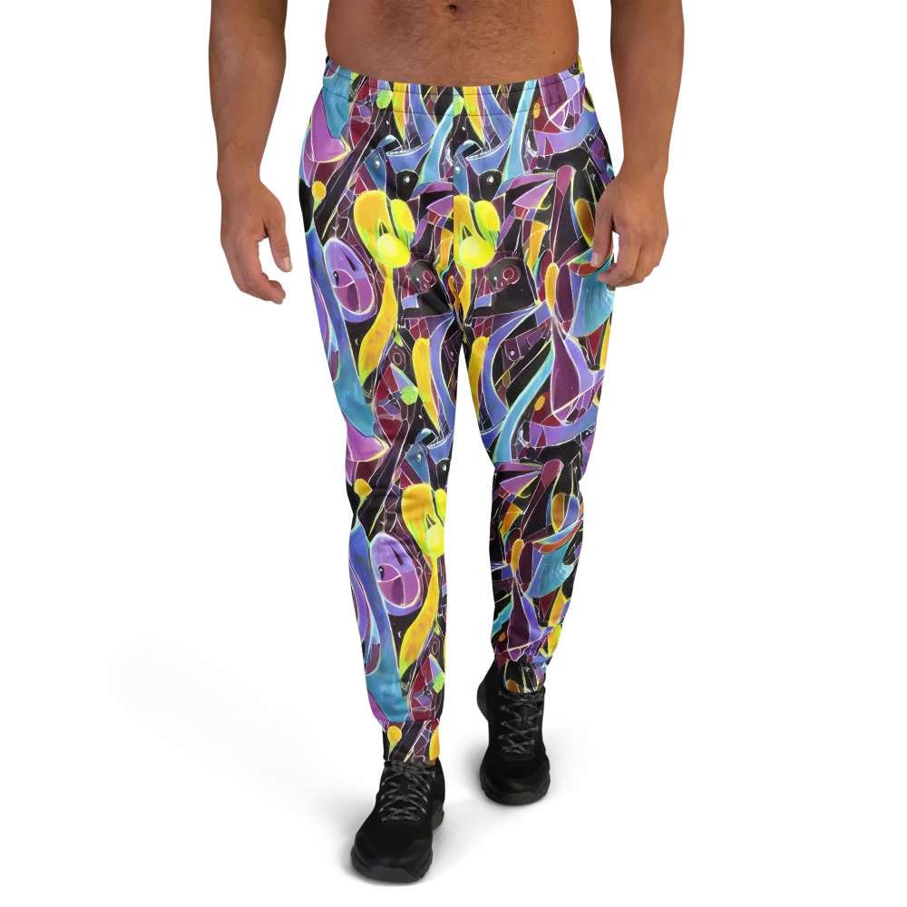 Spectrum Circuit on Men's Joggers — Front