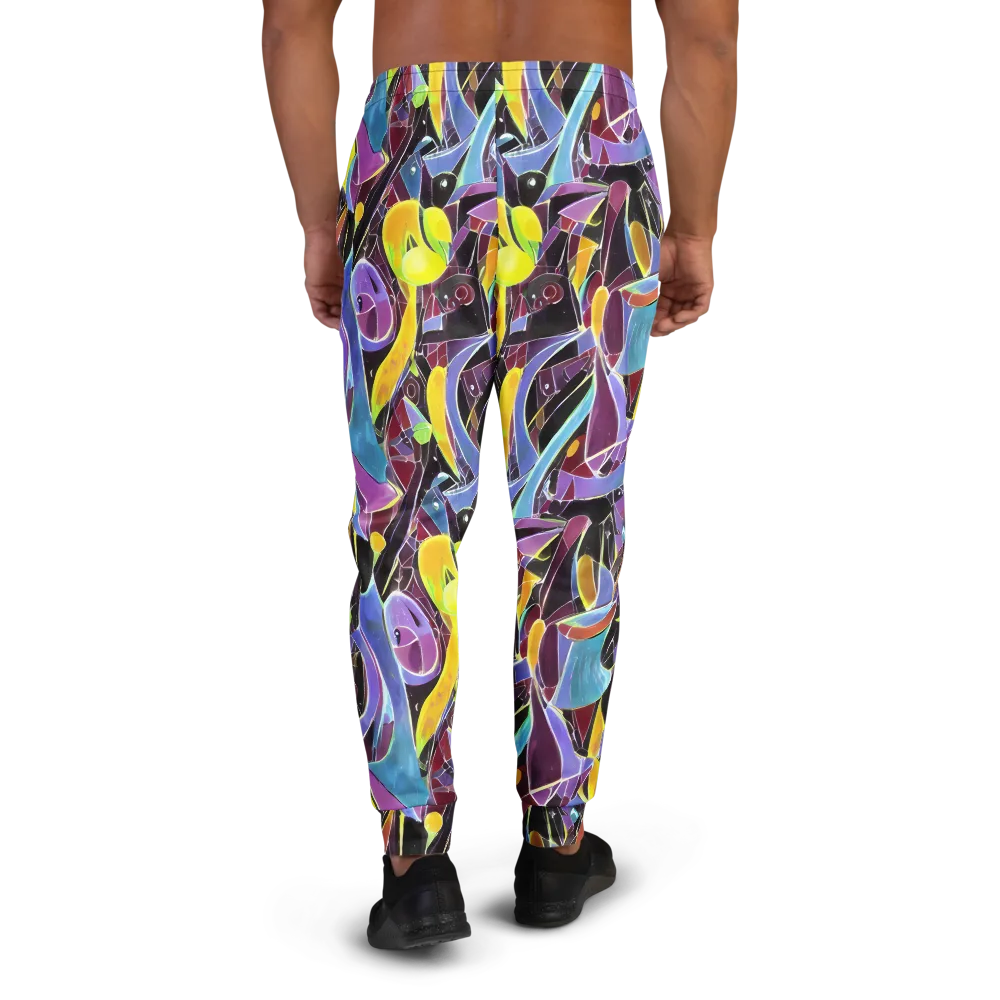Spectrum Circuit on Men's Joggers — Back