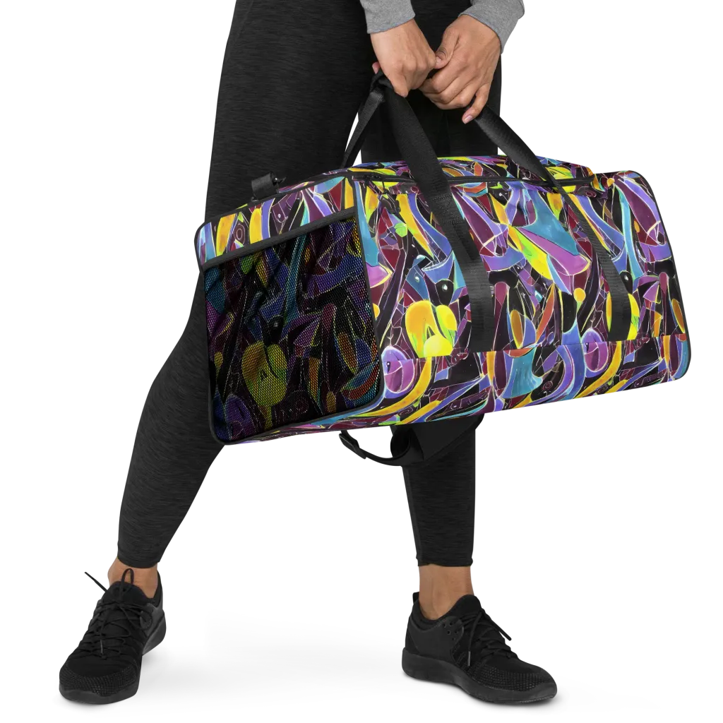 Spectrum Circuit on Duffle Bag — Right Front