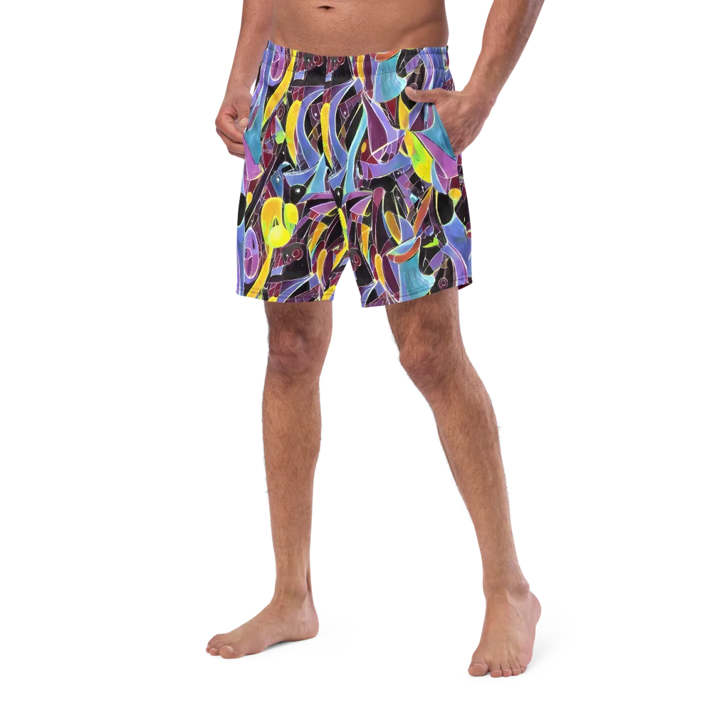 Spectrum Circuit on Swim Trunks — Left Front