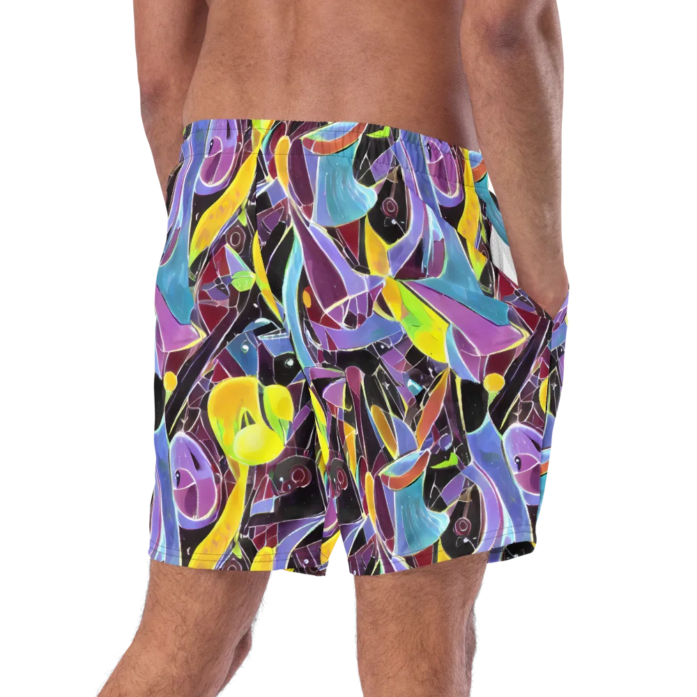 Spectrum Circuit on Swim Trunks — Right Back
