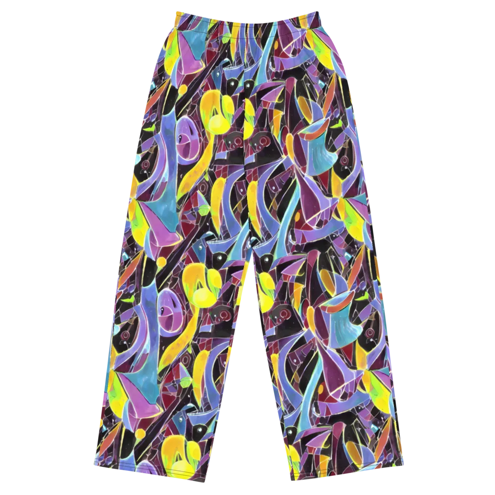 Spectrum Circuit on Wide-Leg Pants — Front
