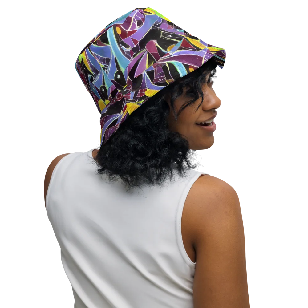 Spectrum Circuit on Reversible Bucket Hat — Right Outside