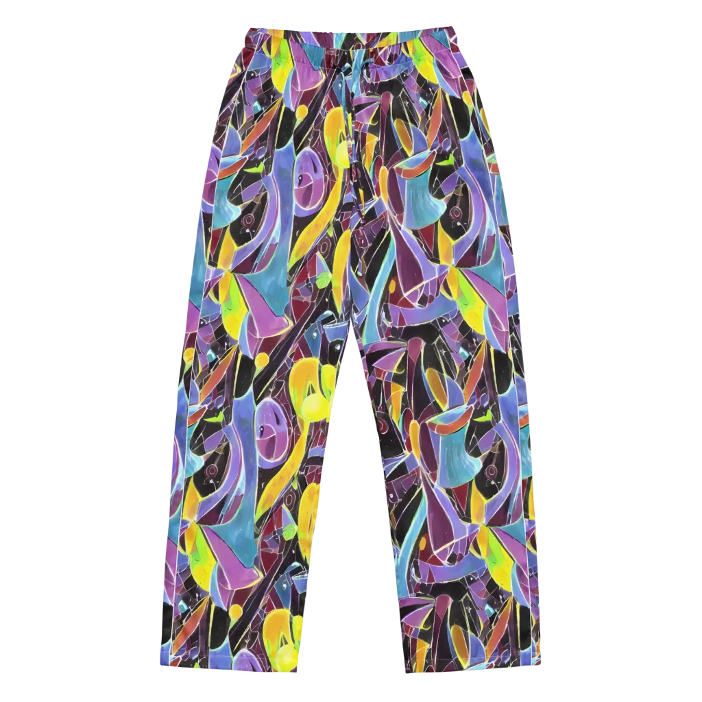 Spectrum Circuit on Women's Pajama Pants — Front