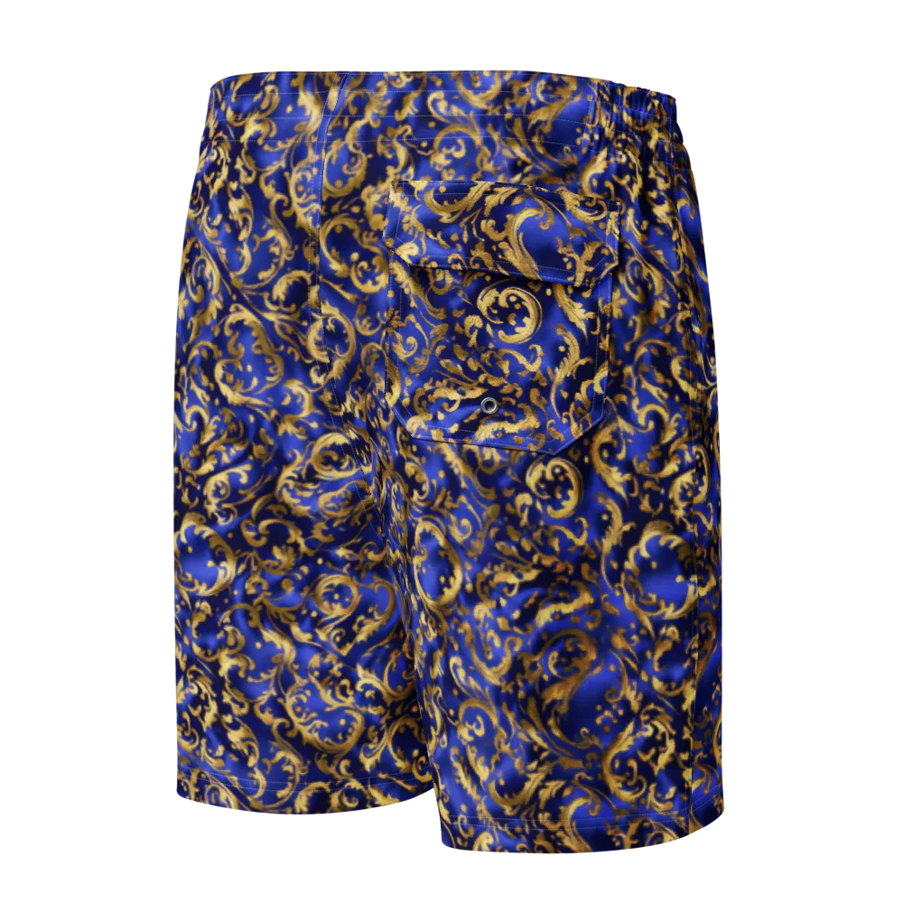 Gilded Arabesque on Men's Board Shorts — Back
