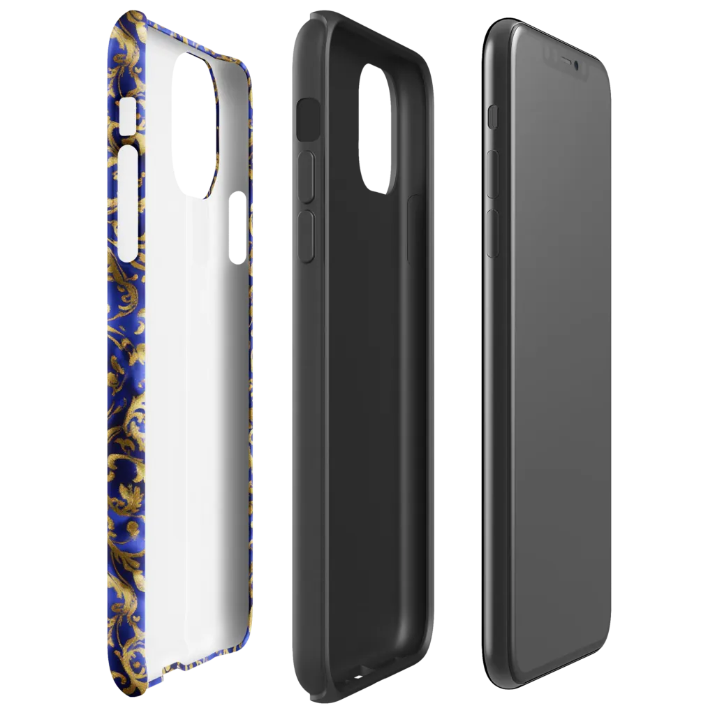 Gilded Arabesque on Tough Case for iPhone® — Right