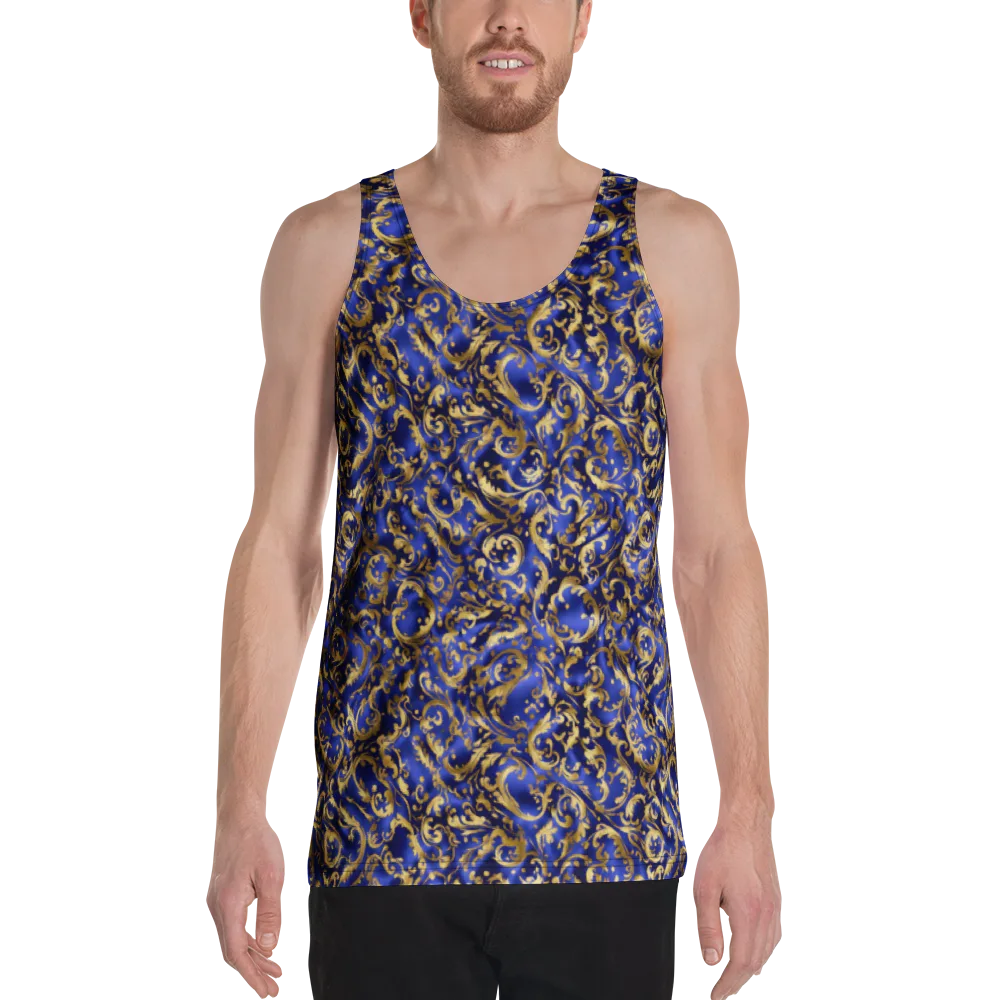 Gilded Arabesque on Men's Tank Top — Front